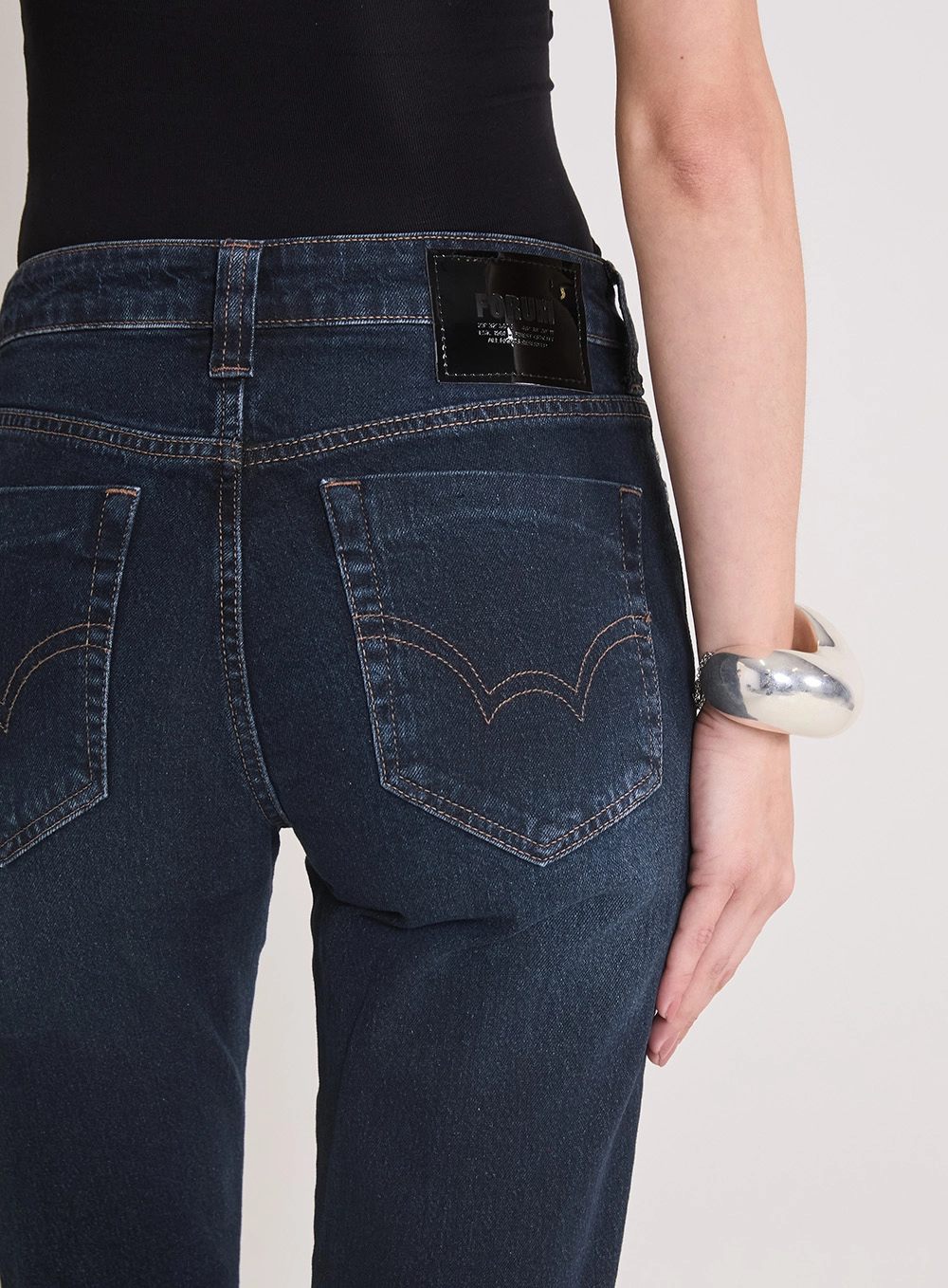 Calça Jeans Feminina Slim - Marisa Índigo 3