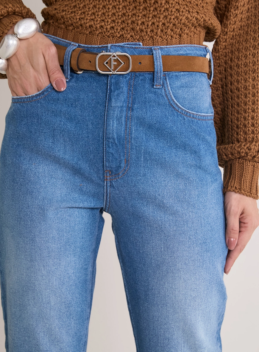 Calça Jeans Feminina - Mia Índigo