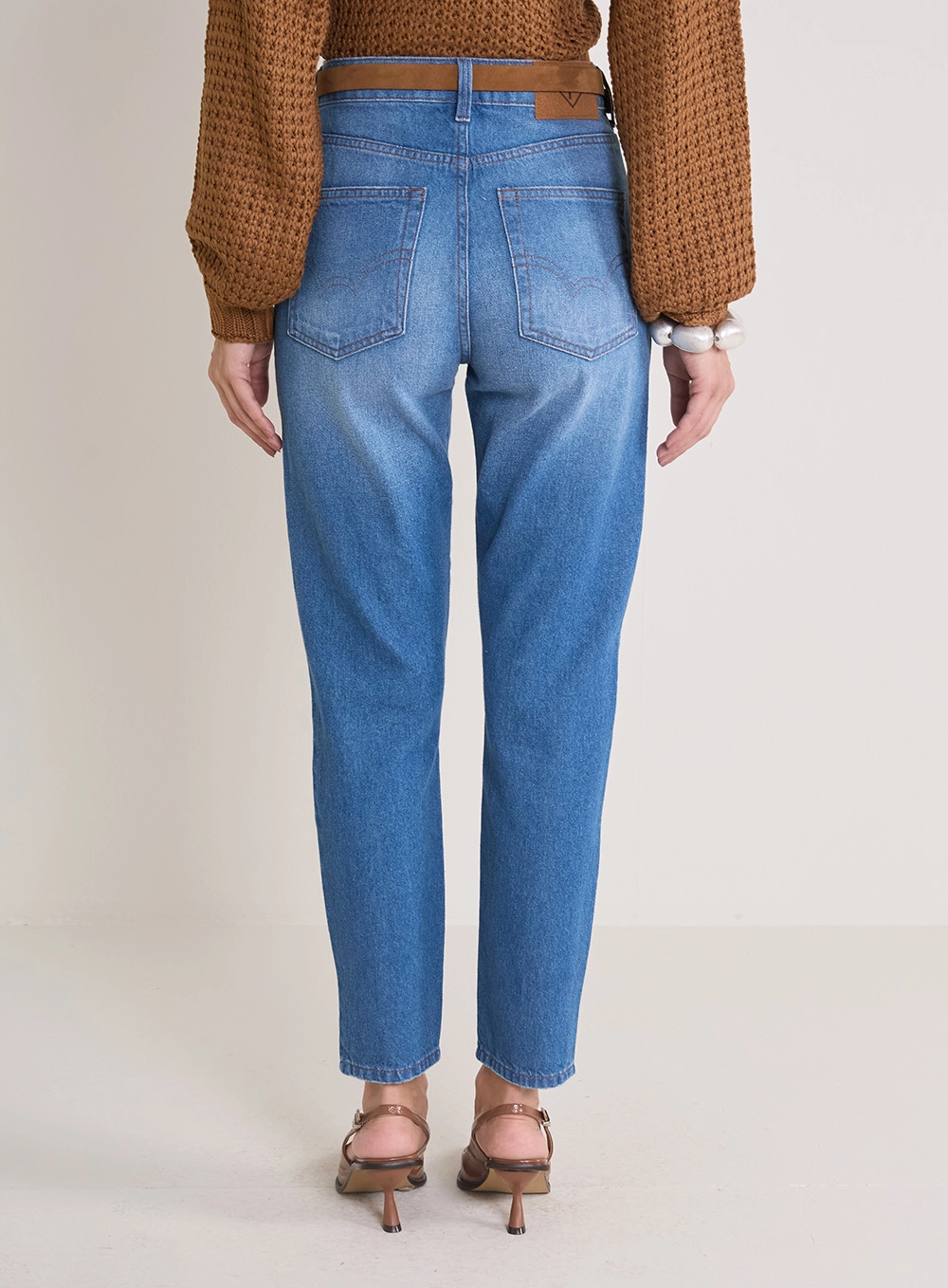 Calça Jeans Feminina - Mia Índigo 4