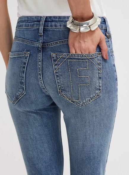 Calça Jeans Feminina Marisa Skinny Lavagem Clara