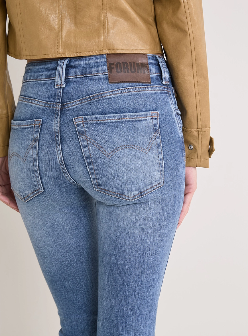Calça Jeans Feminina Boot Cut - Marisa Índigo