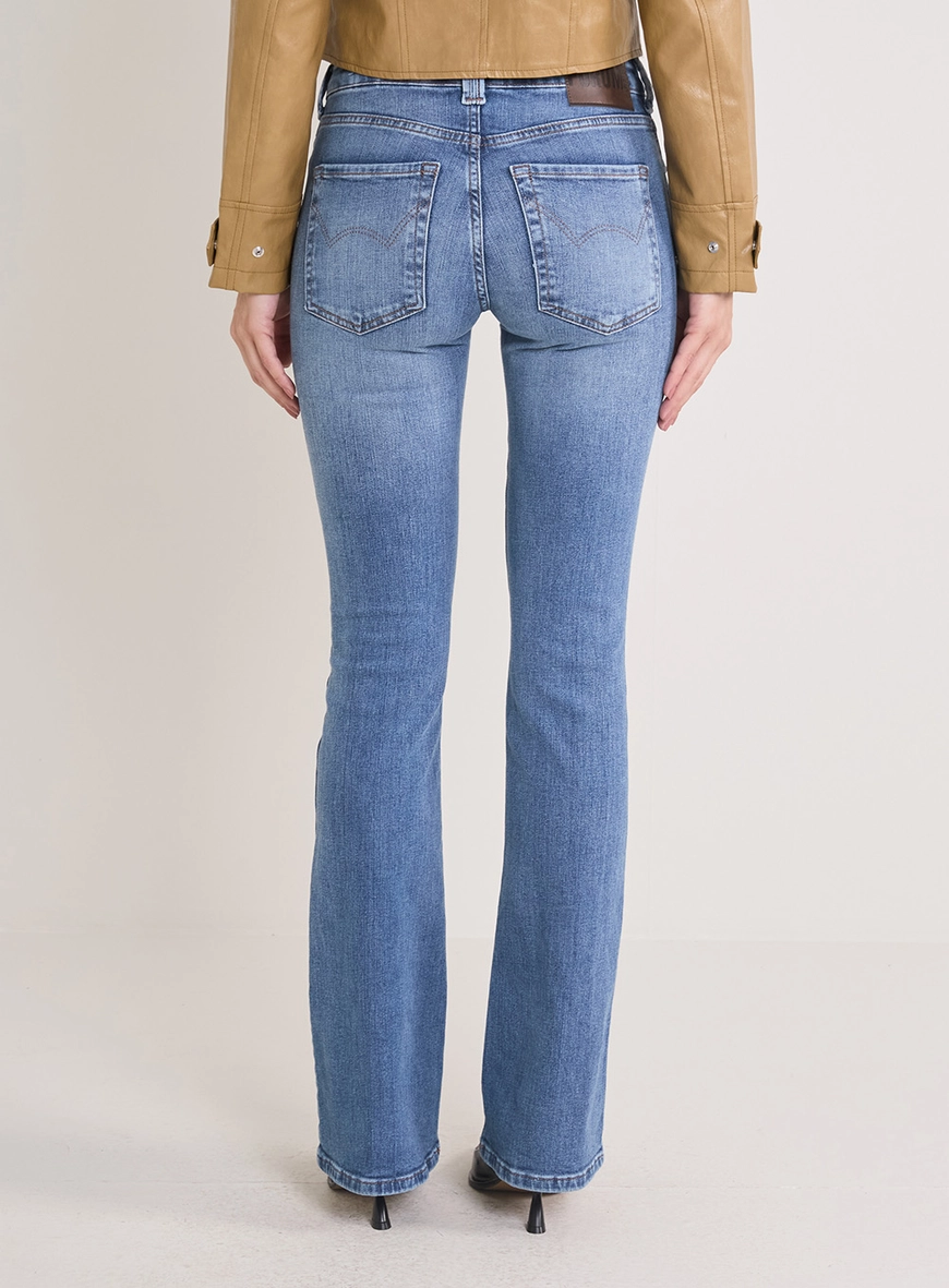 Calça Jeans Feminina Boot Cut - Marisa Índigo