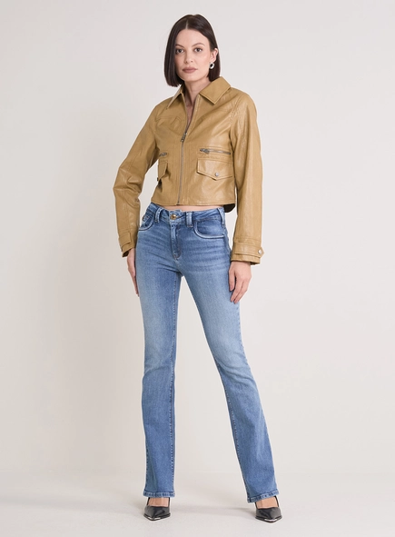 Calça Jeans Feminina Boot Cut - Marisa