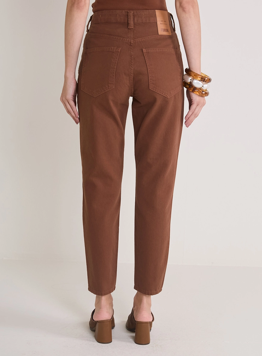 Calça Feminina Sarja - Lola Marrom