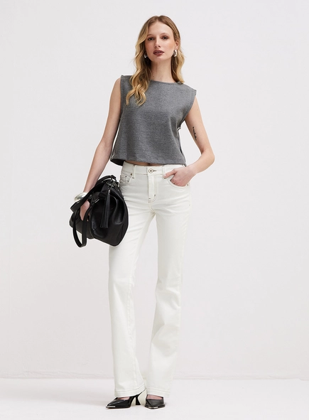 Calça Sarja Feminina Boot Cut - Marisa