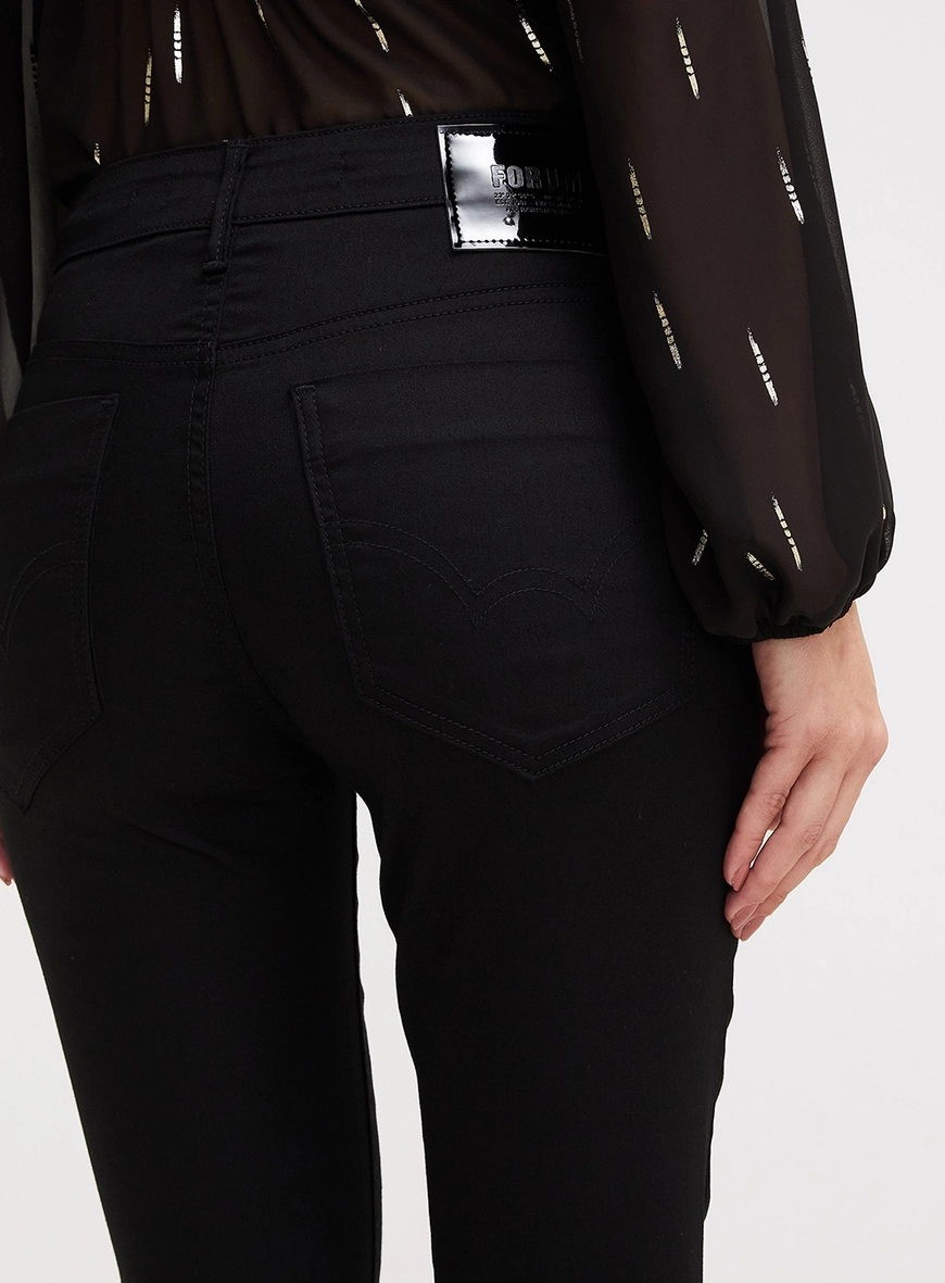 Calça Sarja Feminina Cigarrete - Marisa Preto