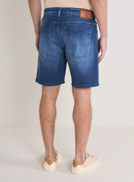 Bermuda Jeans Masculina - Dom