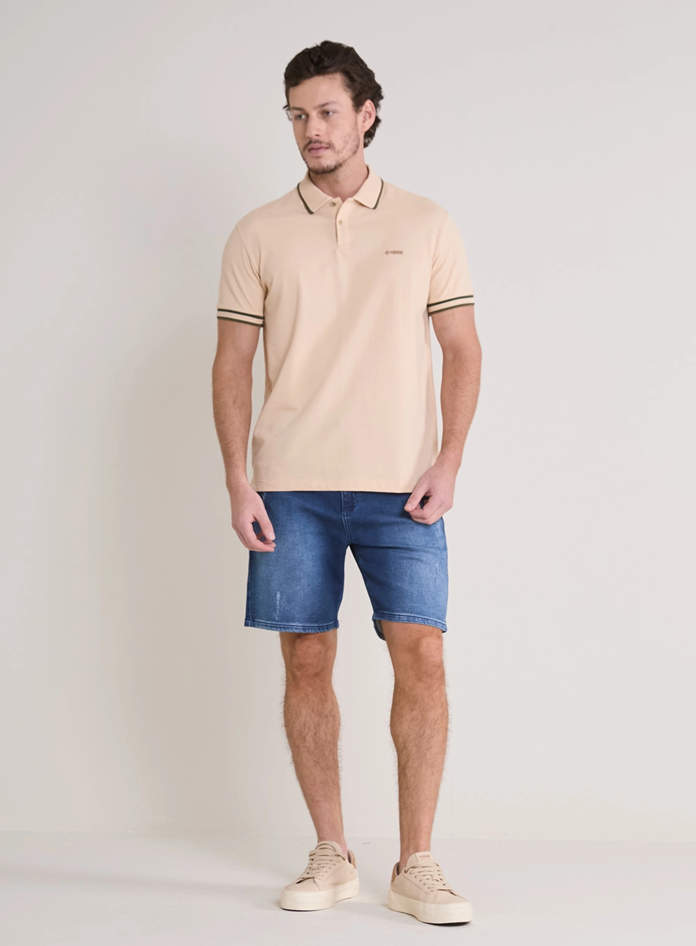 Bermuda Jeans Masculina - Dom Índigo 1