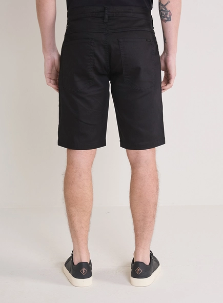 Bermuda Sarja Masculina Paul Slim Everblack