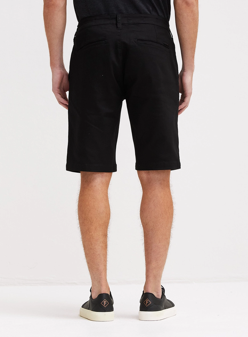 Bermuda Masculina Paul Slim Reta Preto