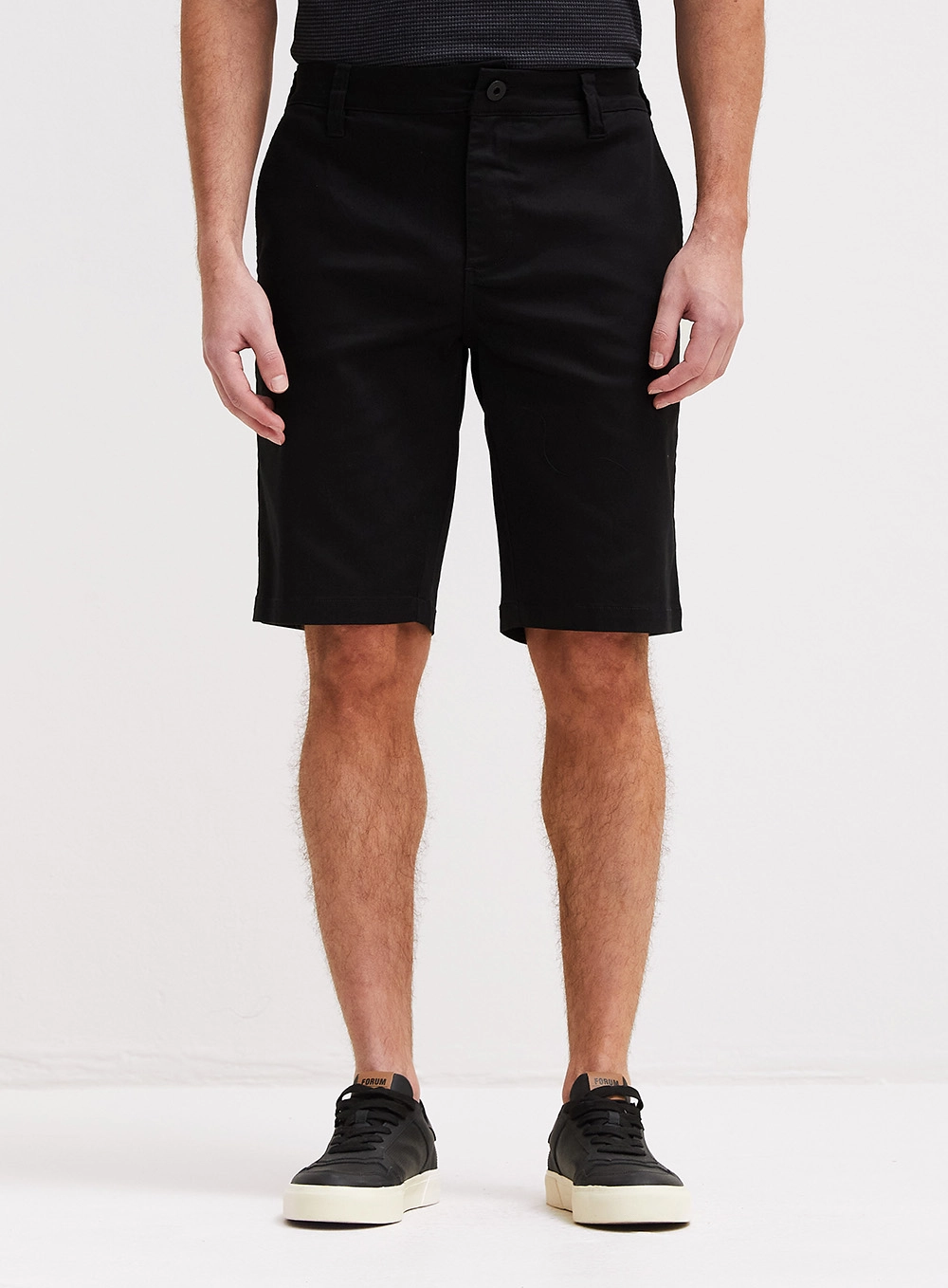 Bermuda Masculina Paul Slim Reta Preto 2