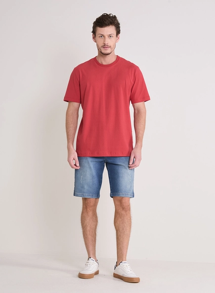Bermuda Jeans Masculina Paul Slim
