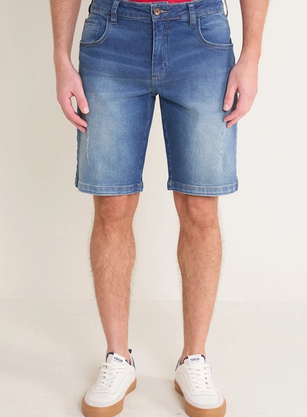 Bermuda Jeans Masculina Paul Slim