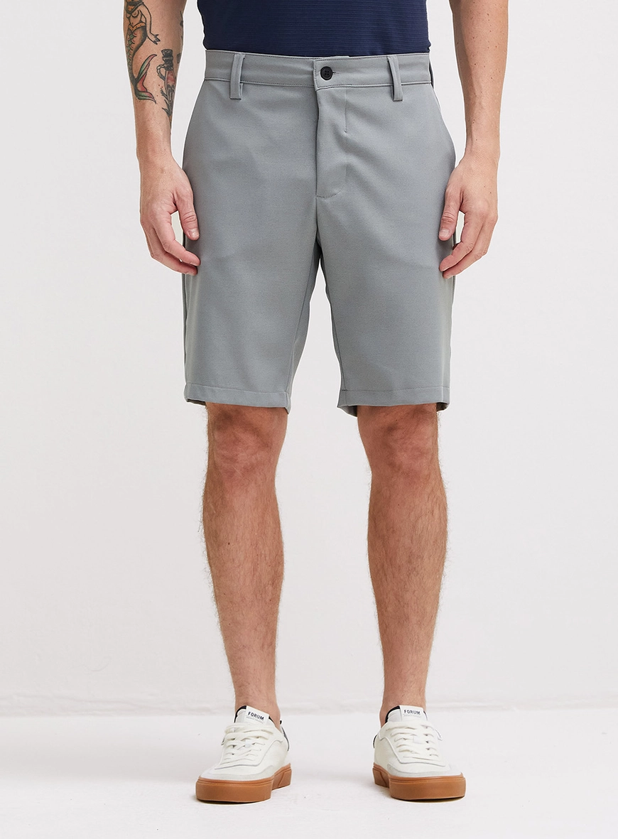 Bermuda Alfaiataria Masculina - Benjamin Cinza