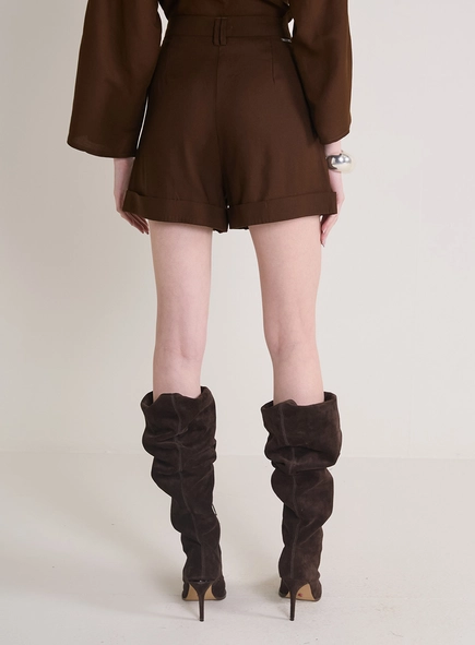 Short Alfaiataria Com Barra Italiana