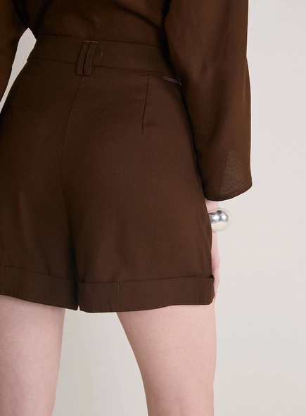 Short Alfaiataria Com Barra Italiana