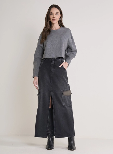 Saia Jeans