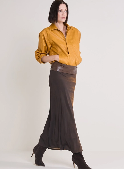 Saia Longa Fluidez Golden Gradient
