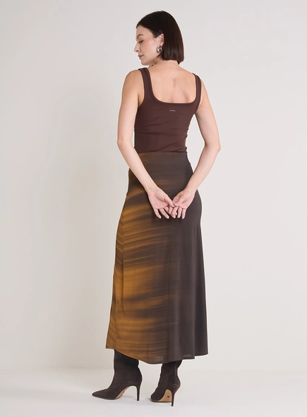 Saia Longa Fluidez Golden Gradient