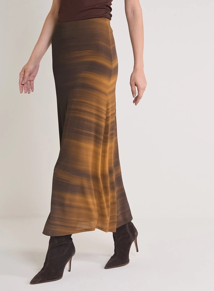 Saia Longa Fluidez Golden Gradient