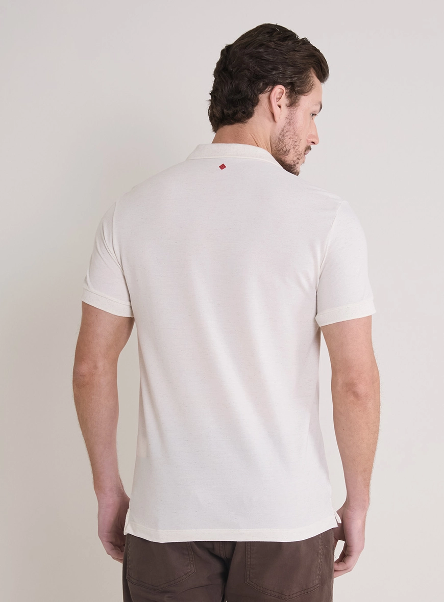 Polo Linho Off Shell