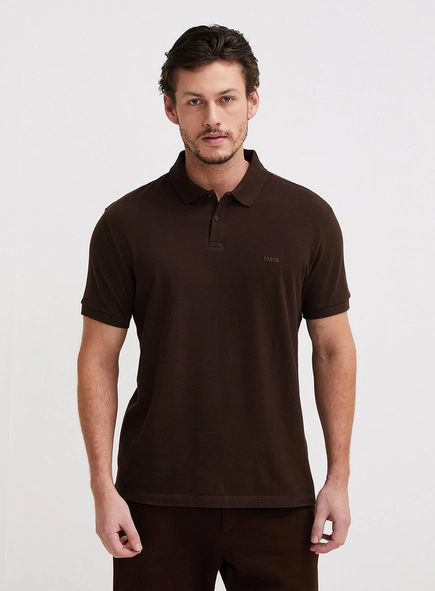 Polo Masculina Muscle Manga Curta