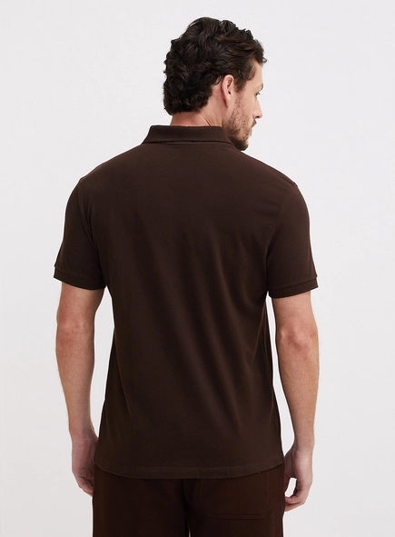 Polo Masculina Muscle Manga Curta