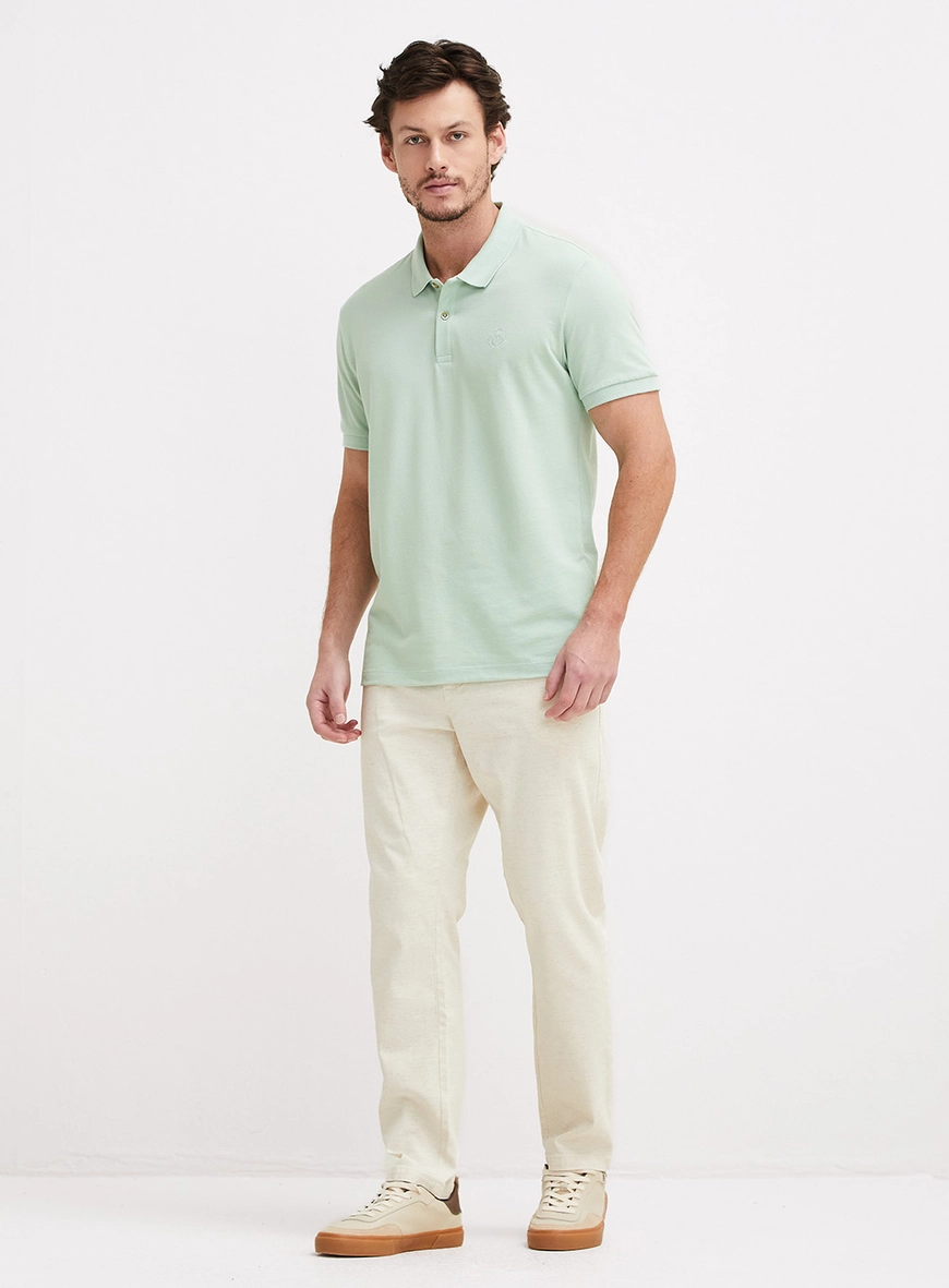 Polo Masculina Muscle Verde