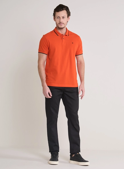 Polo Muscle Masculina Com Bordado