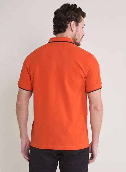 Polo Muscle Masculina Com Bordado