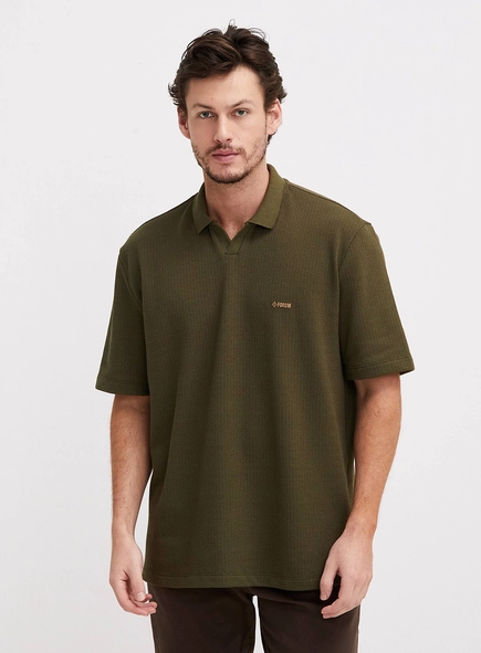 Polo Masculina Oversized