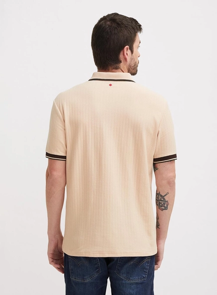 Polo Masculina Muscle Texturizada
