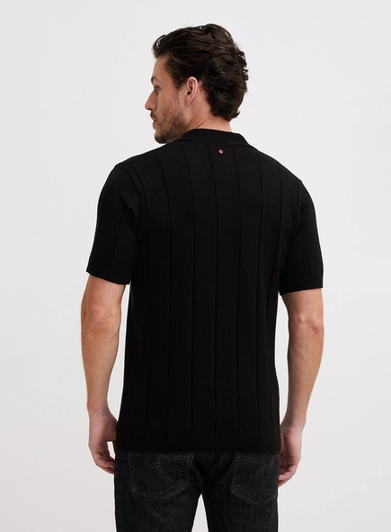 Polo Tricô Masculina Muscle