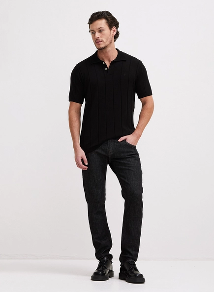 Polo Tricô Masculina Muscle