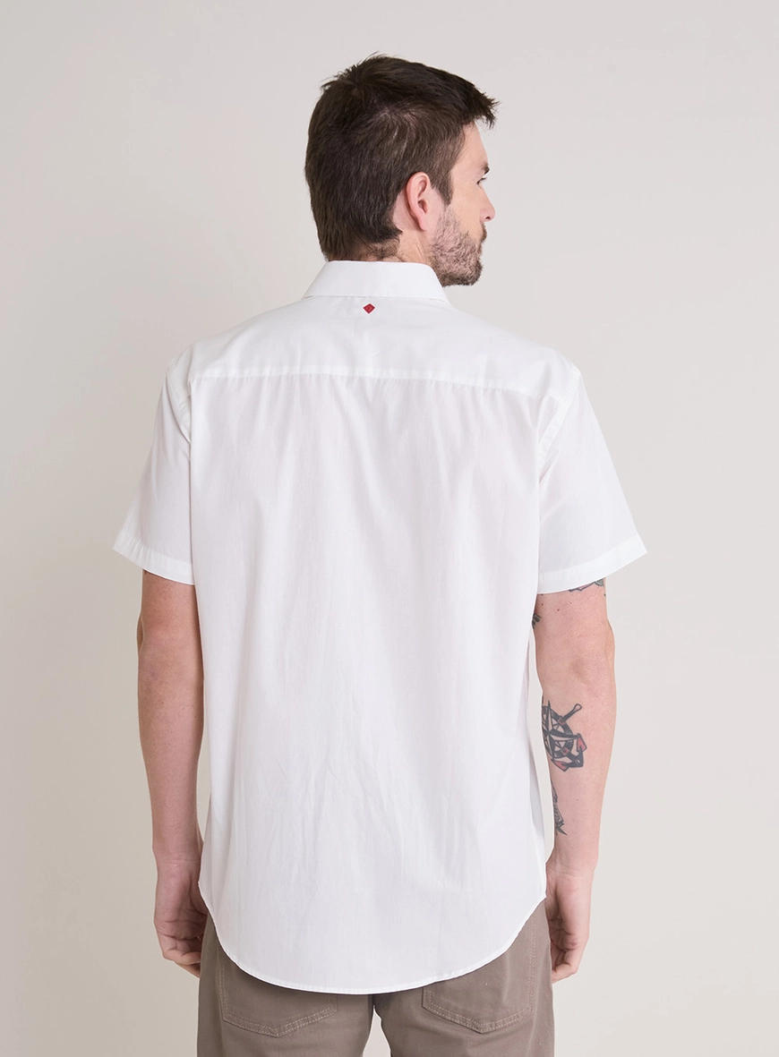 Camisa Masculina Relax Manga Curta Off Shell