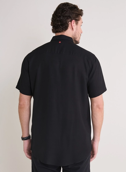 Camisa Masculina Relax Manga Curta
