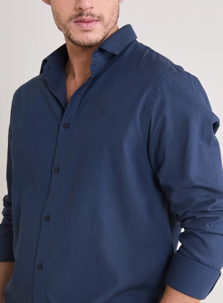Camisa Masculina Relax Manga Longa