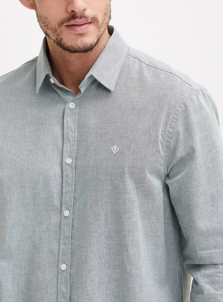 Camisa Masculina Relax Verde
