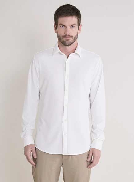 Camisa Masculina Slim Fit