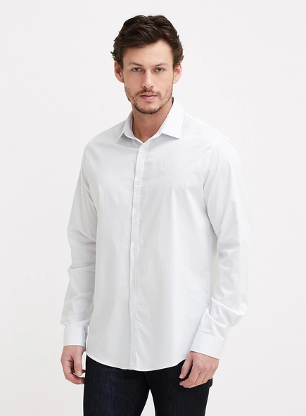 Camisa Masculina Slim Fit Básica
