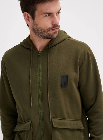 Jaqueta Moletom Masculina New Comfort Com Capuz