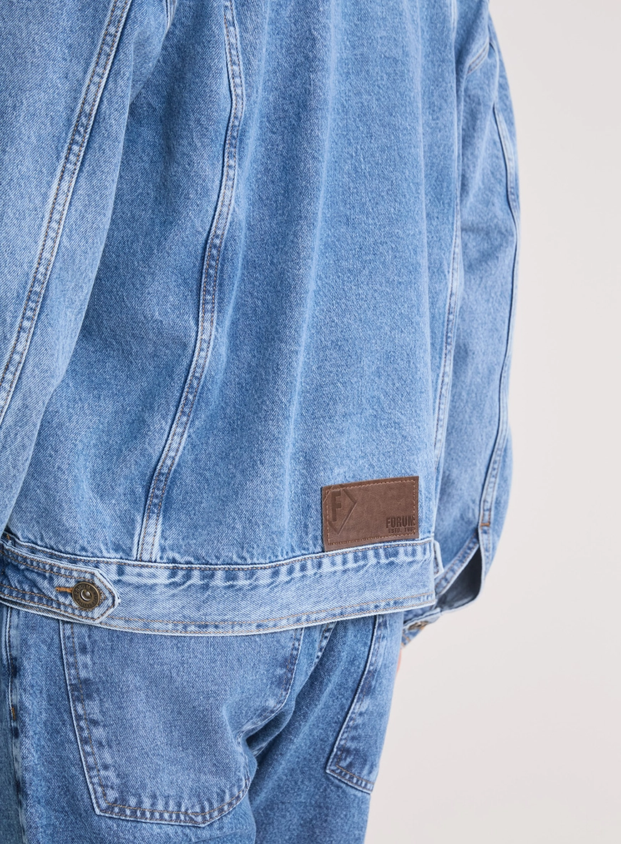 Jaqueta Jeans Masculina Slim Índigo