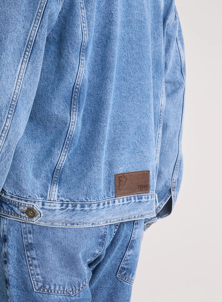 Jaqueta Jeans Masculina Slim
