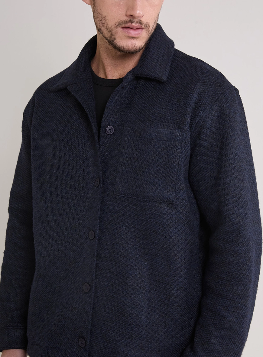 Jaqueta Masculina Alfaiataria Azul