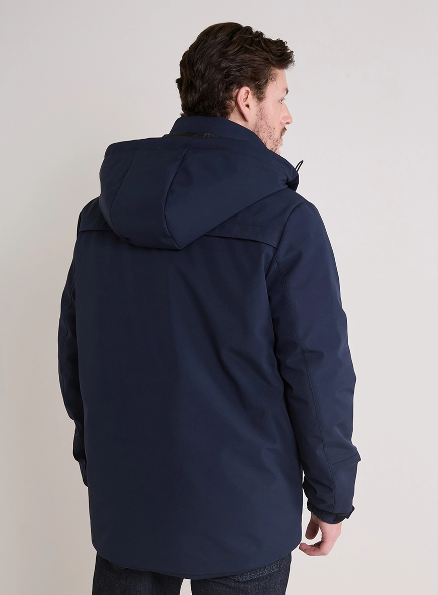 Jaqueta Masculina Puffer Matelassê Azul