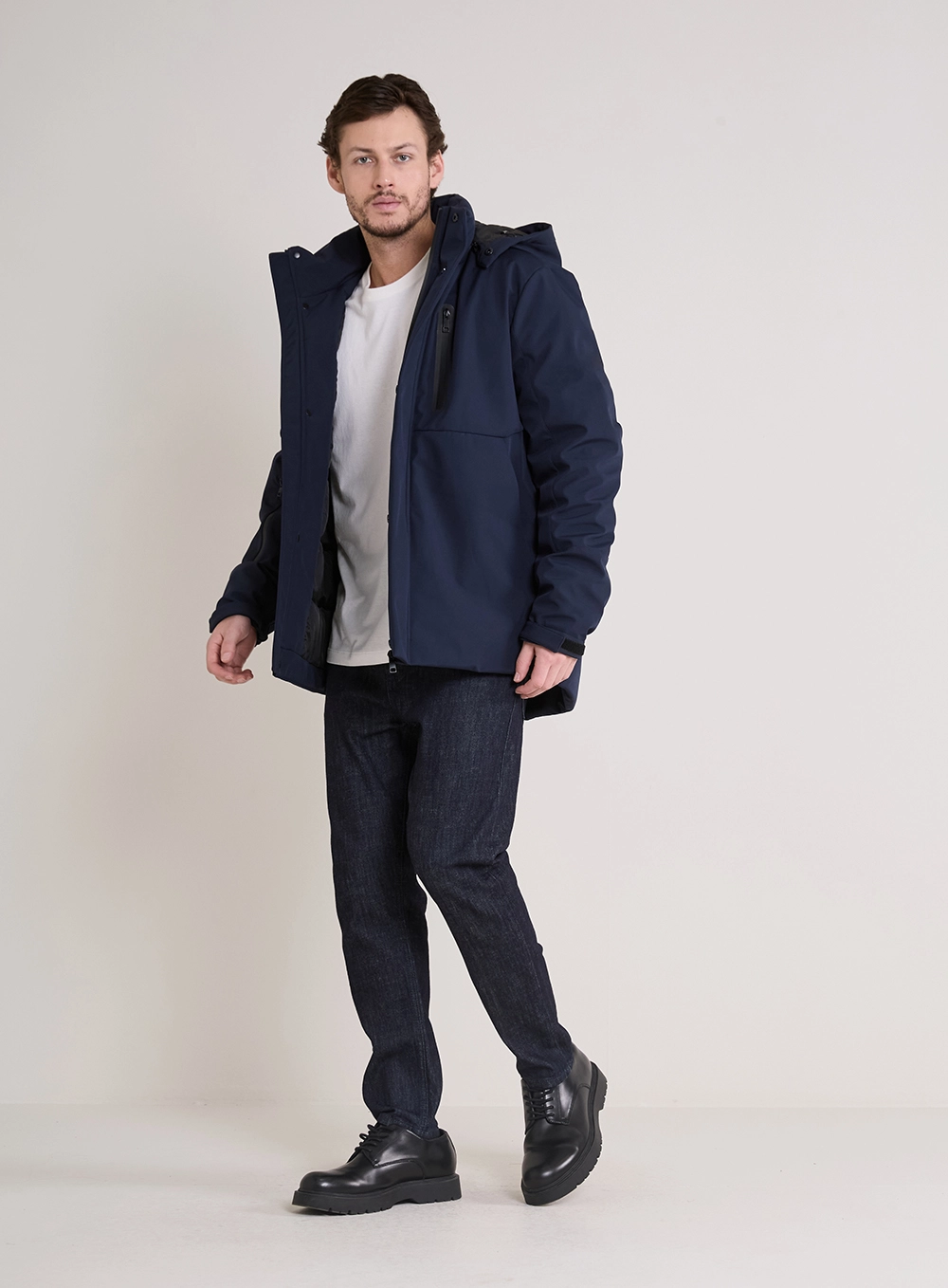 Jaqueta Masculina Puffer Matelassê Azul 1