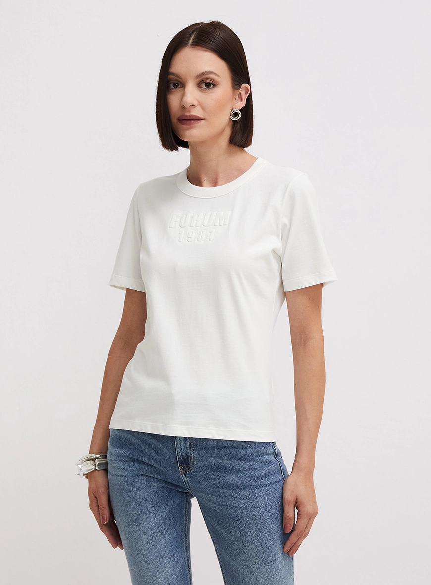 Camiseta Feminina Básica Comfort Off Shell