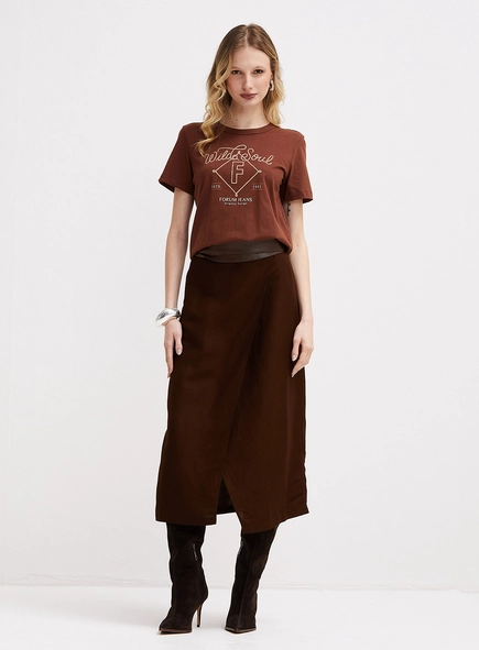 Camiseta Feminina Básica Com Estampa