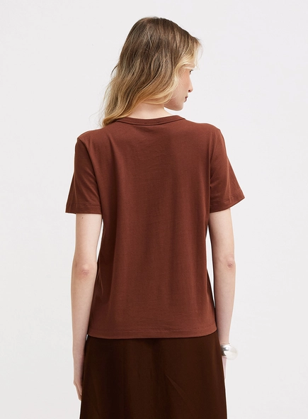 Camiseta Feminina Básica Com Estampa