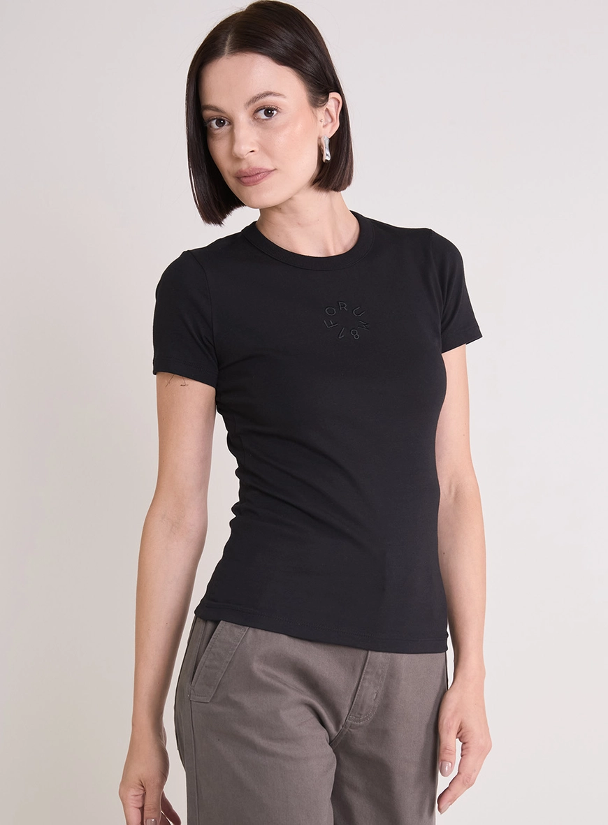 Camiseta Feminina Justa Básica Preto